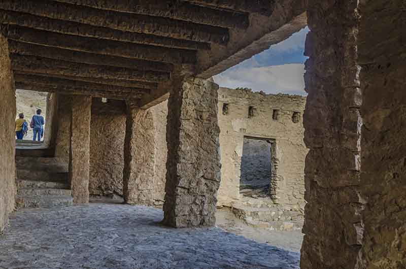 64 - Tunez - oasis de Chebika - antiguo pueblo abandonado